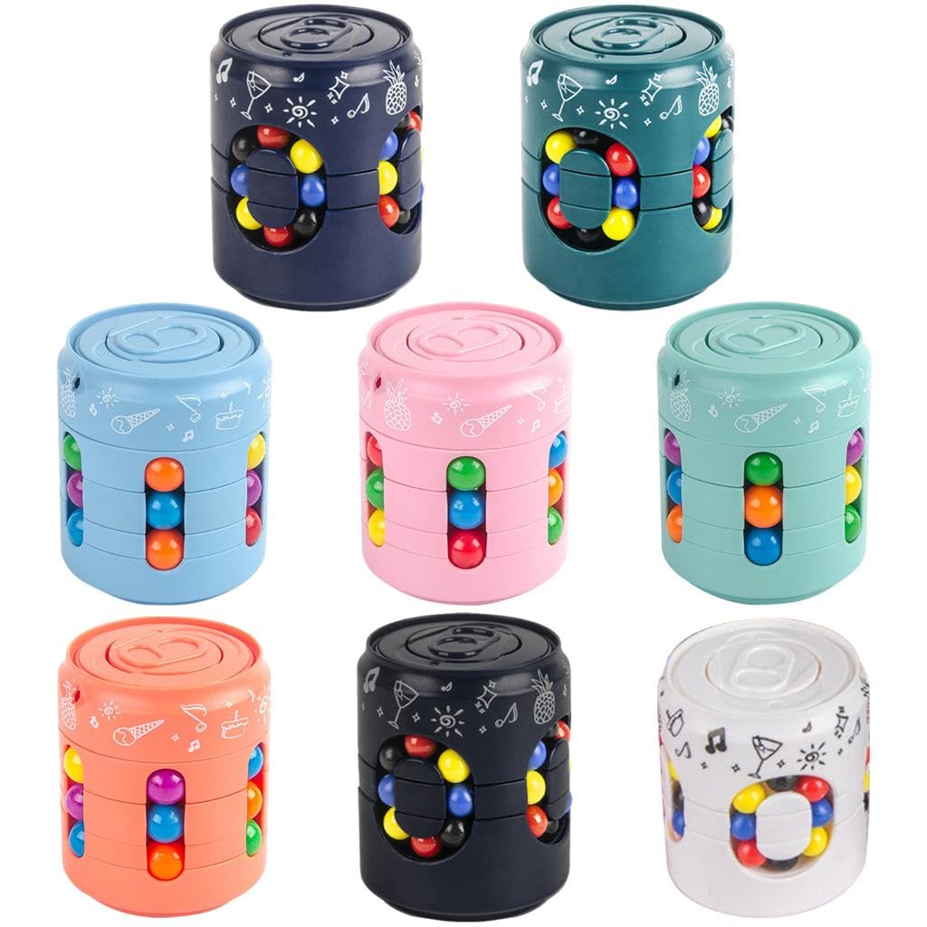 Can Cube Toy Magic Bean Rotating Sliding Puzzle Game